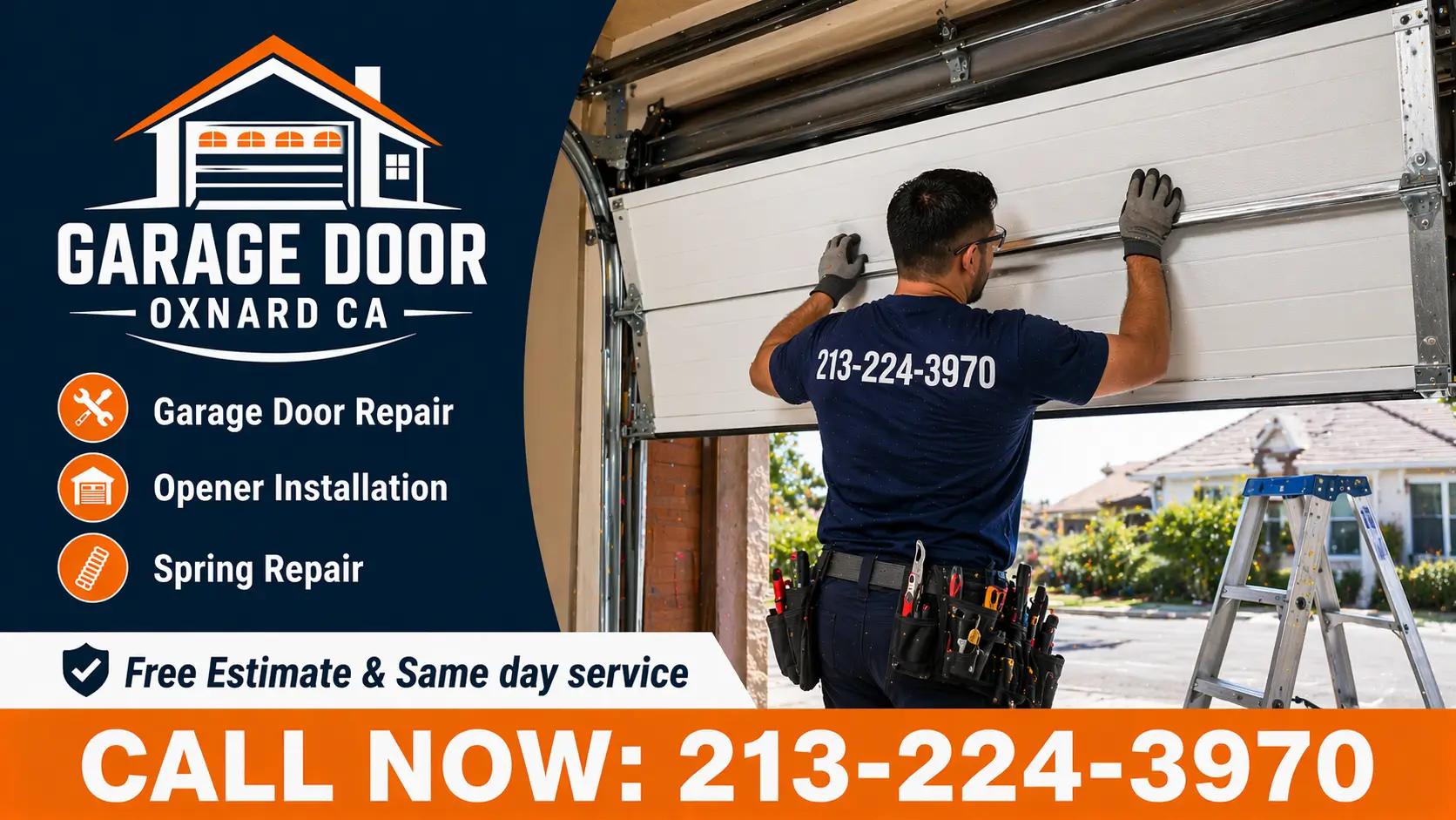 Garage Door Oxnard CA | Expert Repair: Spring & Opener